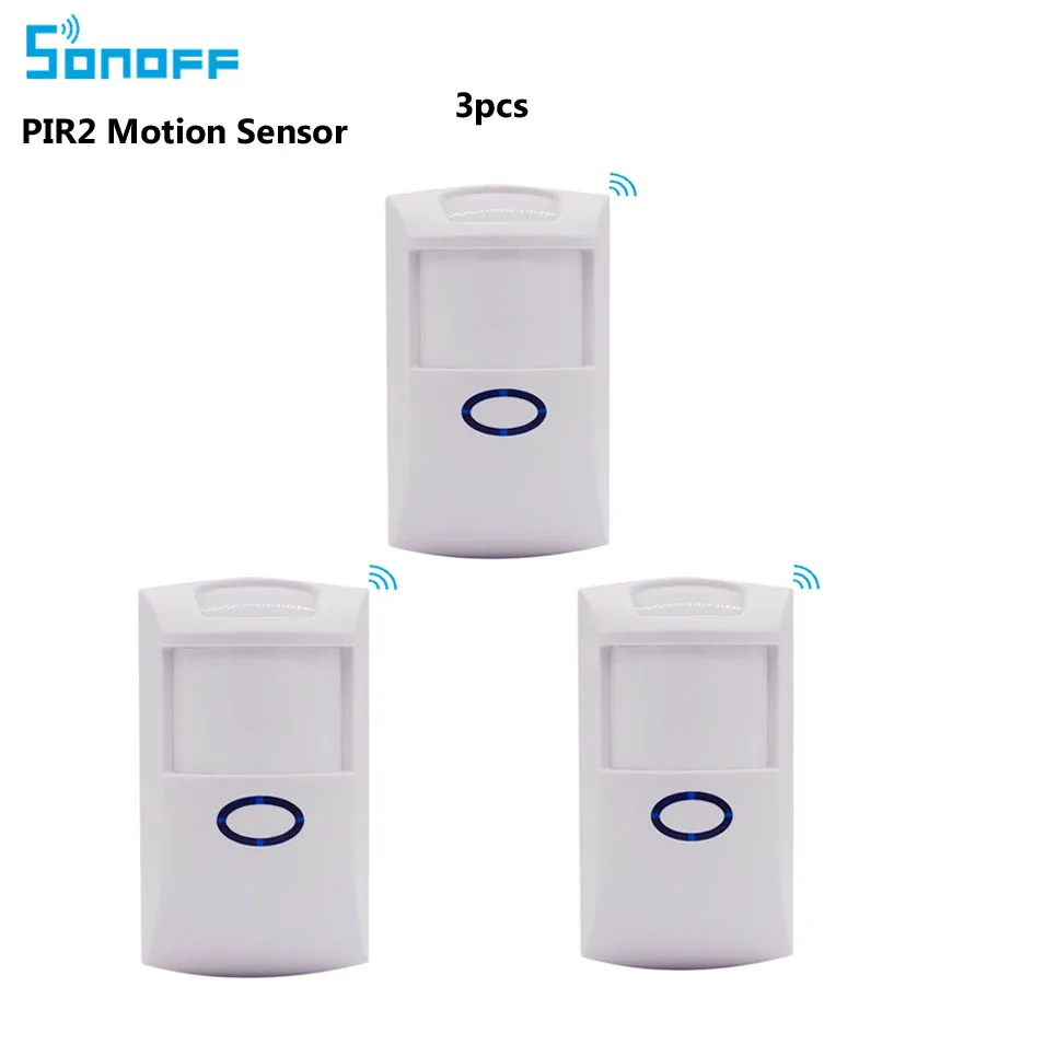 3 шт. пассивный инфракрасный детектор Sonoff PIR2|Модули для умного дома| |