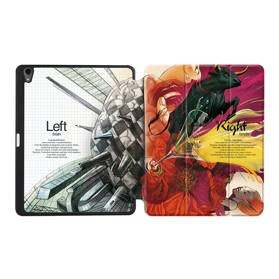 IPBC07 MTT для iPad Pro 12,9 дюйма Чехол тонкий из искусственной кожи флип стенд Умный чехол мультфильм планшет для надписей чехол с карандашом - Цвет: IPBC07