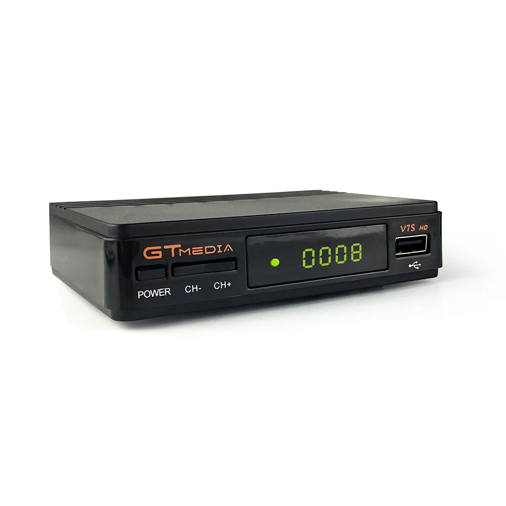 Натуральная GTMedia V7S HD DVB-S2 спутниковый ресивер Полный 1080 P + 1 шт. USB Wi-Fi со стабильной