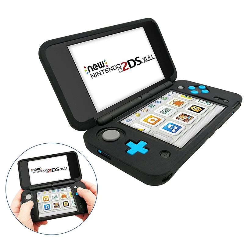 Силиконовый чехол для Nintendo New 2DS LL/XL пылезащитный Противоскользящий защитный