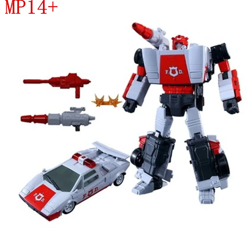 Transformation MP14 + MP-14+ Red Alert MP MasterPiece Anime Color KO Action Figure Collection Robot Toys | Игрушки и хобби