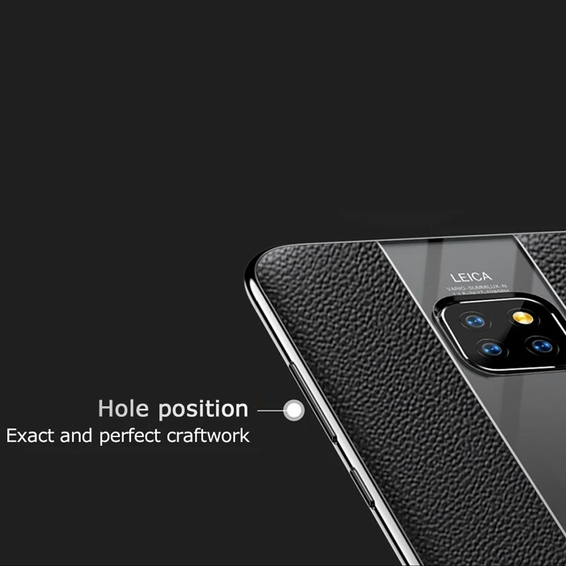 Роскошный деловой кожаный чехол для huawei P20 lite P10 plus Mate 20 pro 10 Honor 8X Nova 3 из