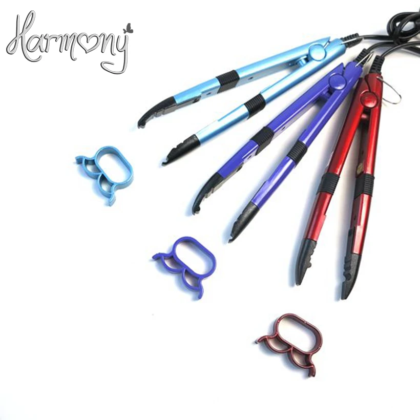 Hair Extension Heat Iron Connector Keratin Bonding Tools Adjustable Temperature Heat Connector