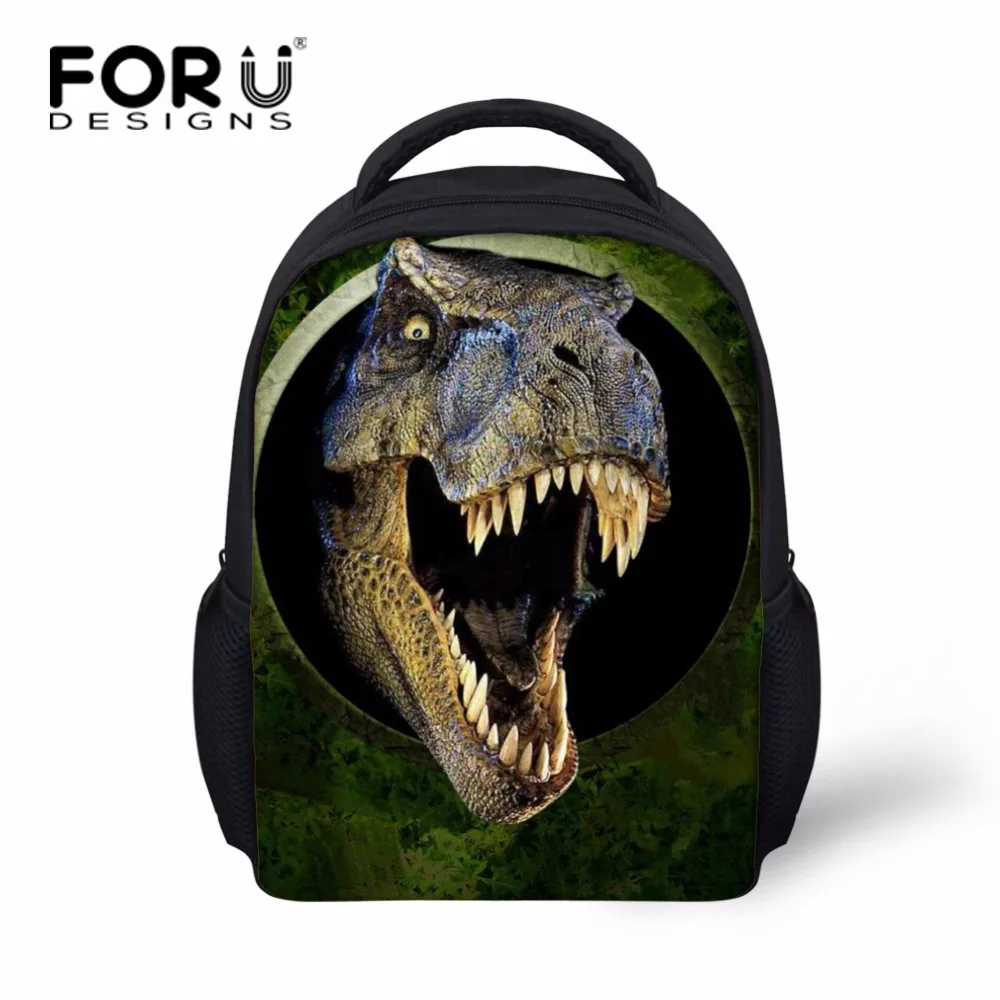 Уникальные детские школьные ранцы FORUDESIGNS с 3d динозаврами классные для мальчиков