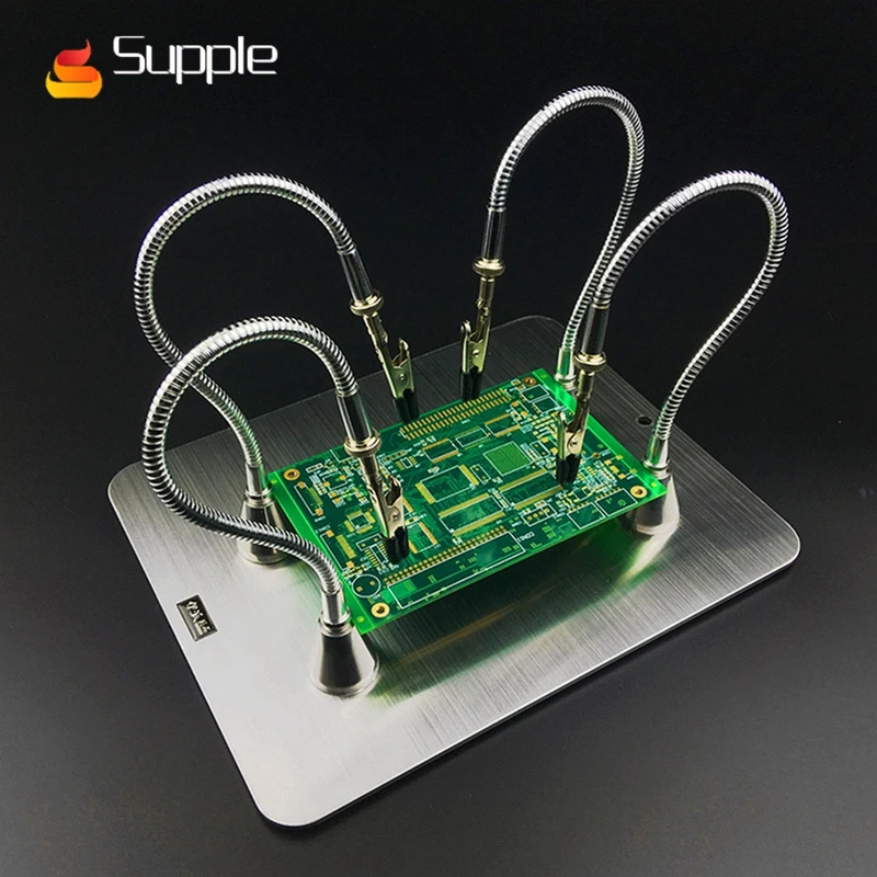 Supple high quality Circuit Board Fixture with Magnets Removable PCB Boards Welding Repair Electronic Tool Kits | Инструменты