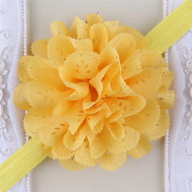 Lovely Newborn Baby Boys Girls Lace Flower Headwear Toddler Elastic Hair Decor Headdress Headband Accessories | Мать и ребенок