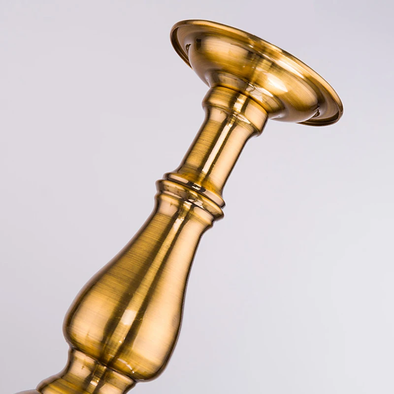 Электрическая позолоченная бронзовая современная минималистичная железная