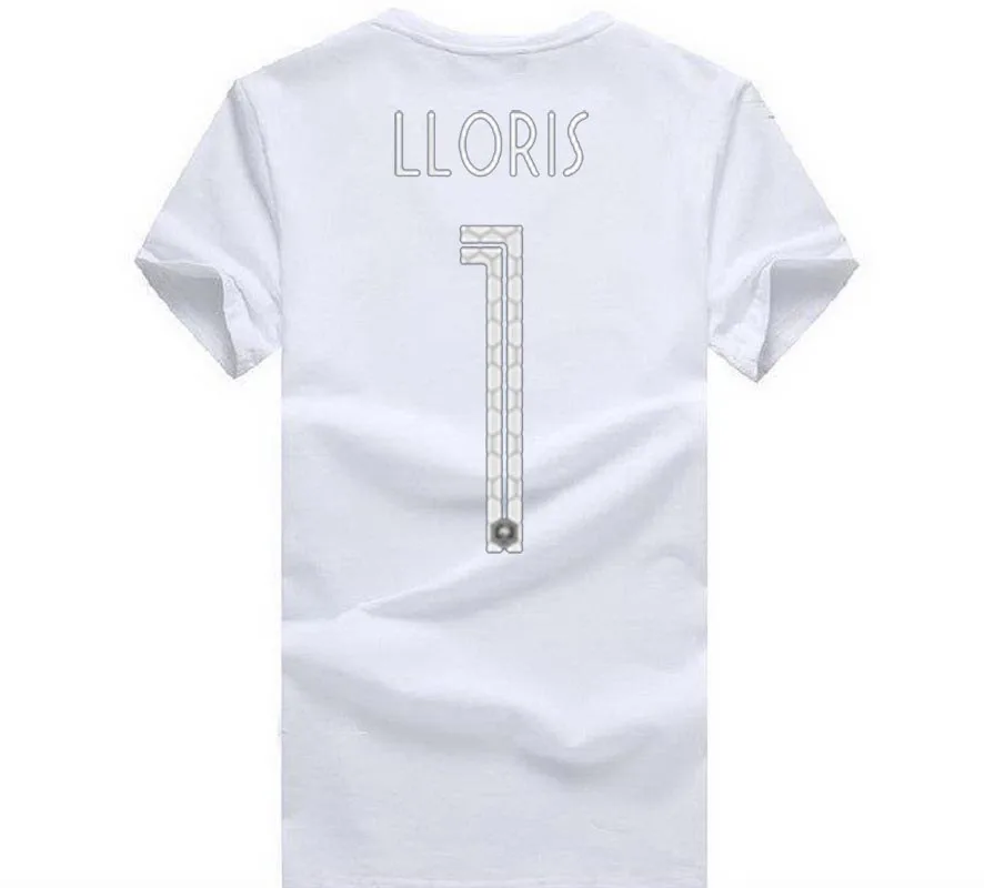 2018 Wor1d чашка мода LLORIS 1 футболка футболист Топ Футболка мужская 100% хлопок с