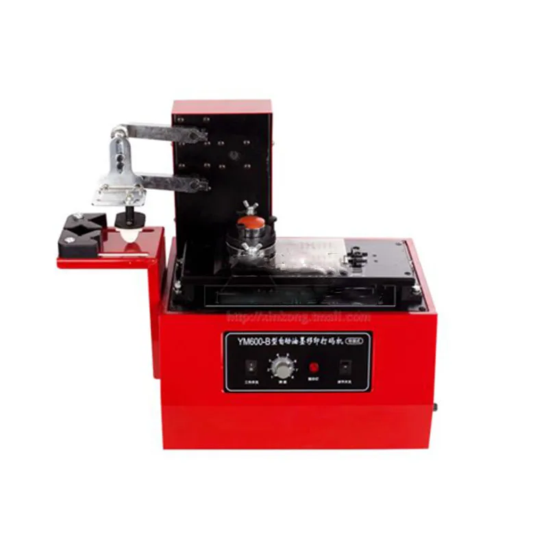 110 V/220 V экологический Настольный Электрический тампонный принтер круглый печатная машина накладок чернильный принтер