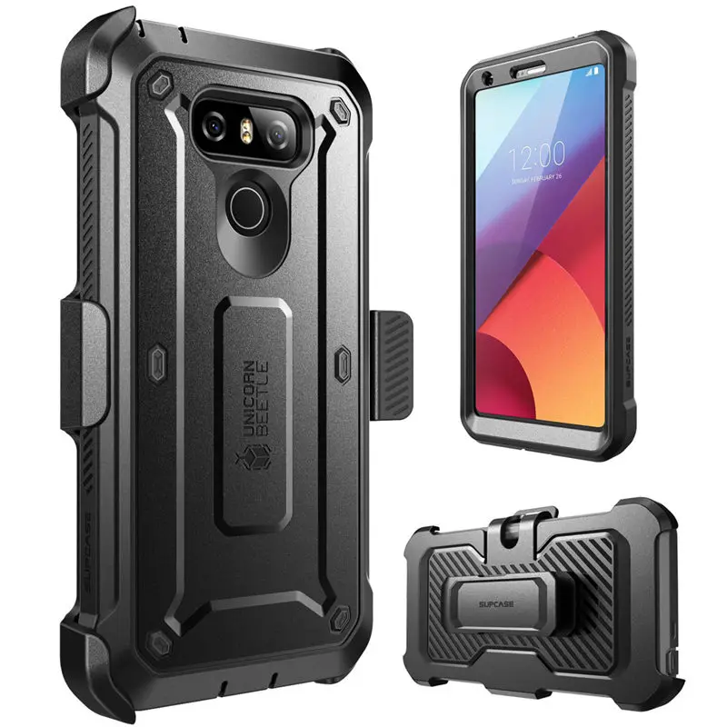 Для LG G6 чехол SUPCASE UB Pro полноразмерная прочная кобура с зажимом защитный со
