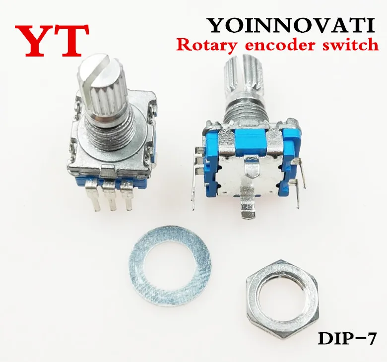

20pcs/lot Rotary encoder switch five feet short handle Best quality