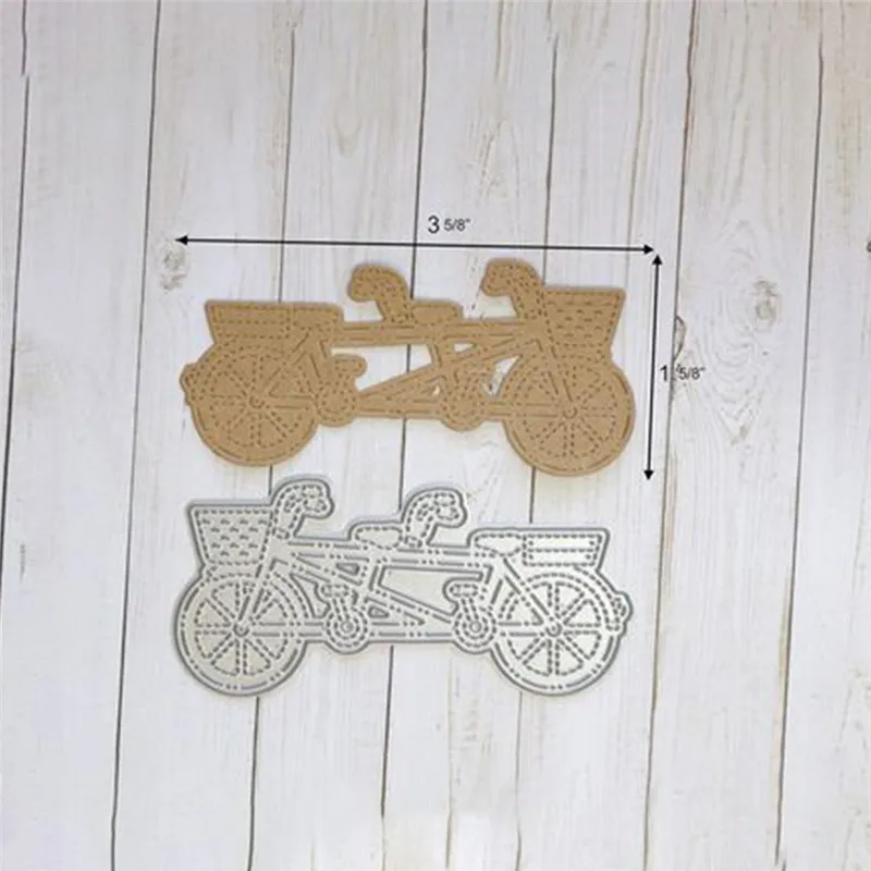 GJCrafts Romantic Bicycle Dies 92*41MM Metal Cutting for Scrapbooking New 2019 DIY Album Embossing Paper Craft Diecut Decor | Дом и сад