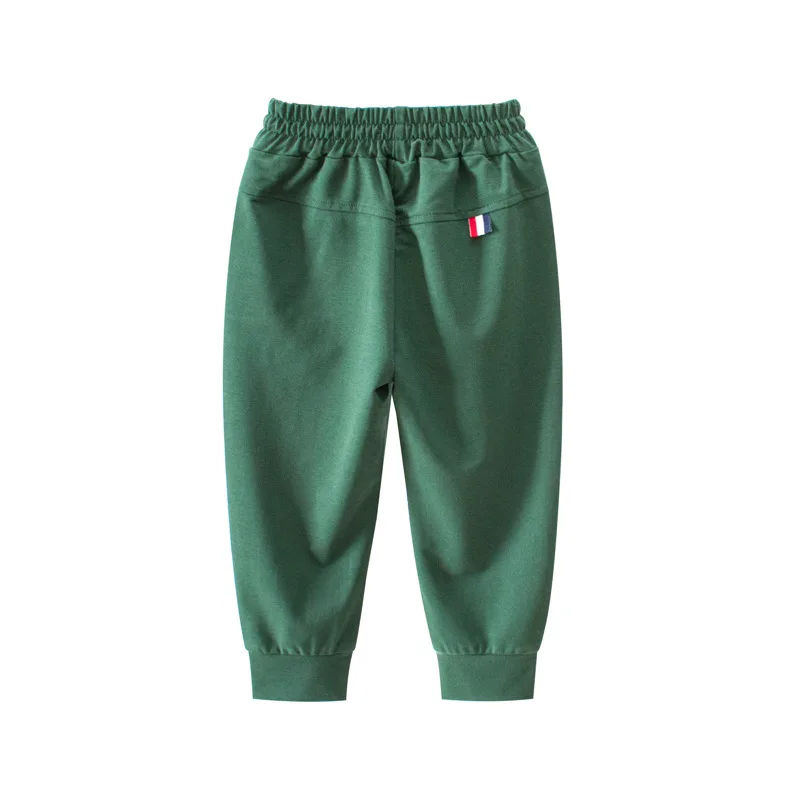 Green Brand 24M-10Y Kids Pants Leggings Spring Baby Boys Casual Pants Kids Clothing Boys Cotton Trousers Toddler Boys Harem Pants - Цвет: Green