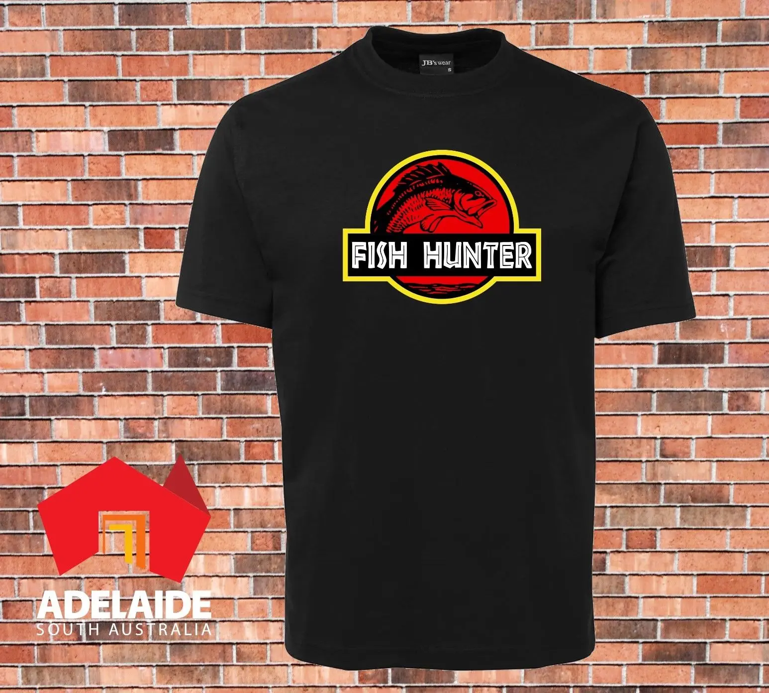 Лидер продаж 2019, футболка из 100% хлопка с принтом DTG, классная футболка с новым дизайном в виде рыбы, размеры до 3XL