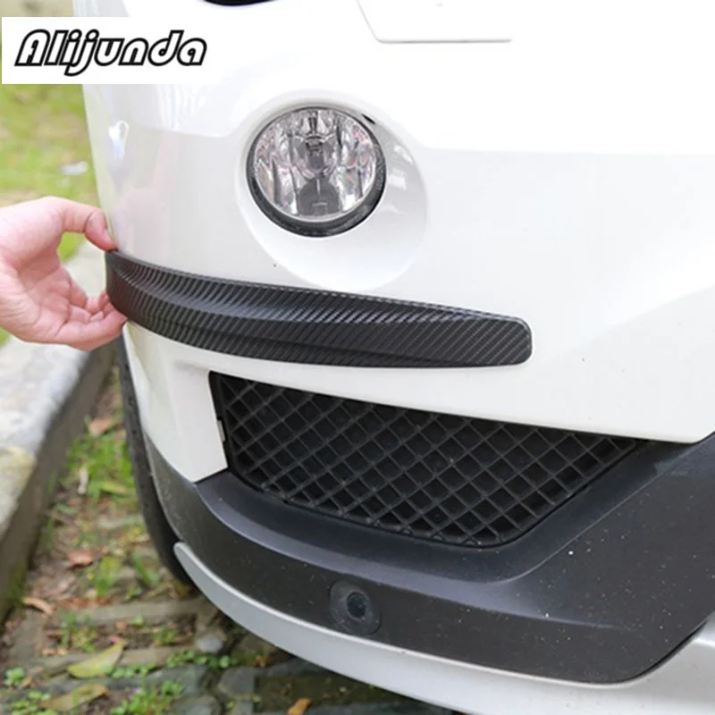 2 шт. передняя крышка автомобиля бампер царапины угловая защита украшение для