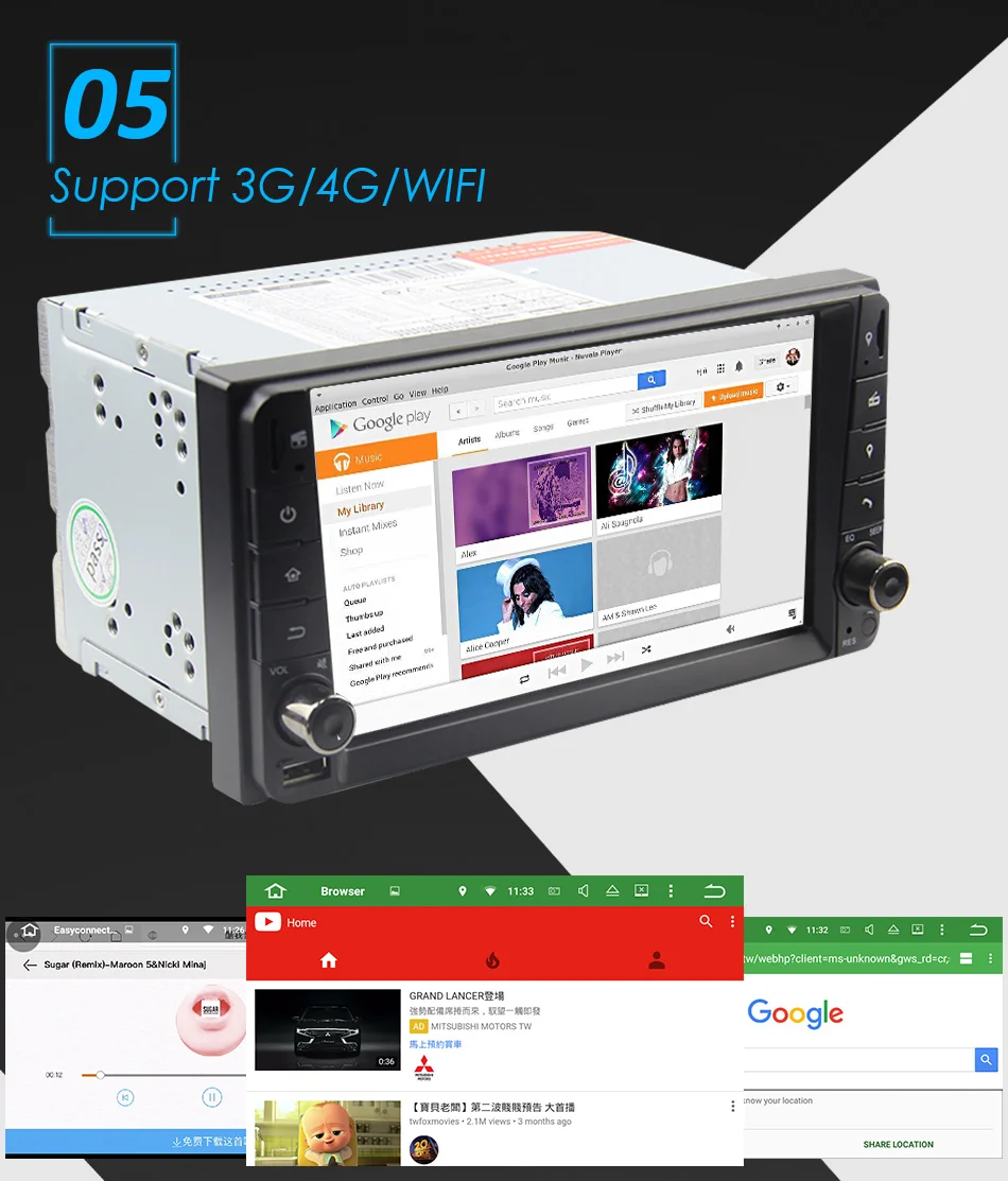 Eunavi PX30 2 din четырехъядерный Android 9,0 2G ram автомобильный Радио Стерео gps для Toyota Hilux VIOS старый Camry Prado RAV4 Prado 2003-2008