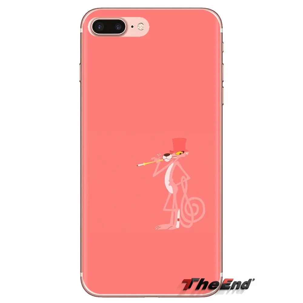 For Huawei G7 G8 P7 P8 P9 P10 P20 P30 Lite Mini Pro P Smart Plus 2017 2018 2019 Pink Panther wallpapers Silicone Phone Cover Bag |
