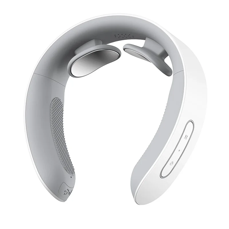 

pr+mise Electric Pulse Back and Neck Massager Far Infrared Heating Pain Relief Tool Health Care Multifunctional Physiotherap