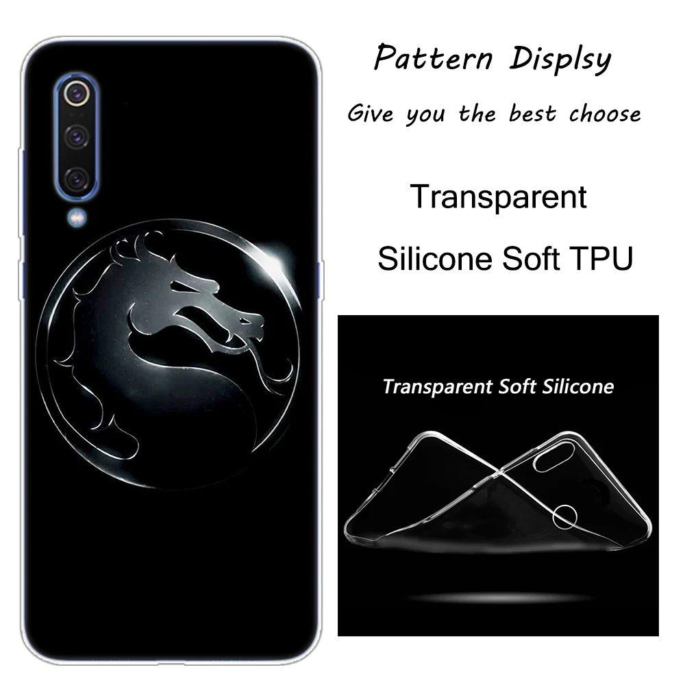 Горячая Mortal Kombat силиконовый чехол для Xiaomi Pocophone F1 9T 9 9SE 8 A2 Lite A1 A2 Mix3 Redmi K20 7A Note 4 4X5 6 7 Pro S2 крышка