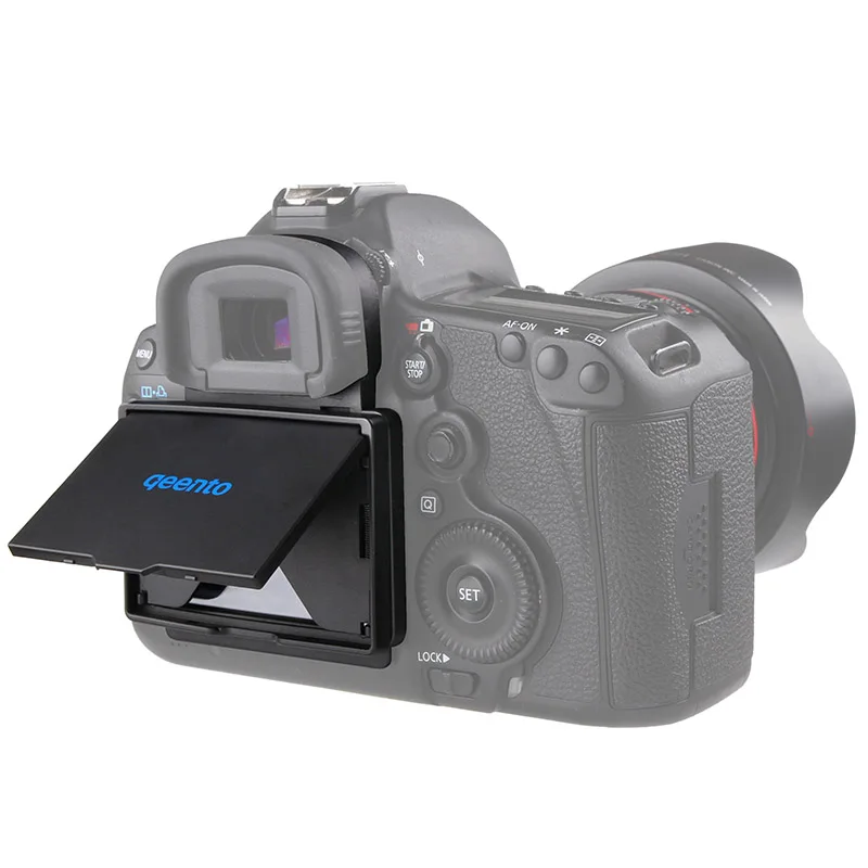 Qeento ЖК-экран протектор всплывающий солнцезащитный козырек ЖК-Крышка для камеры