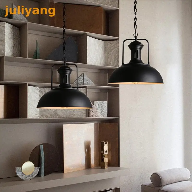 Винтажный промышленный подвесной светильник juliyang в стиле лофт для столовой бара
