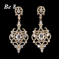 be8 brand new arrival classic big pendant bohemia style long drop earrings for women fashion jewelry brincos accessories e 186