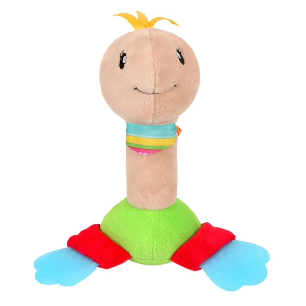 F Детская игрушка из мультика, кровать, тележка, животное, прорезыватель, ручная погремушка, Детские моляшки, плюшевые игрушки 0-12 месяцев, детские игрушки, тканевая книга Z521Z - Цвет: F