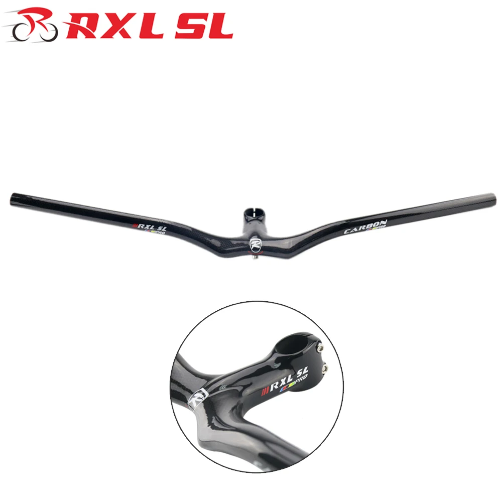 RXL SL велосипедный Руль Горный велосипед 28 1 29 5 мм углеродный руль MTB