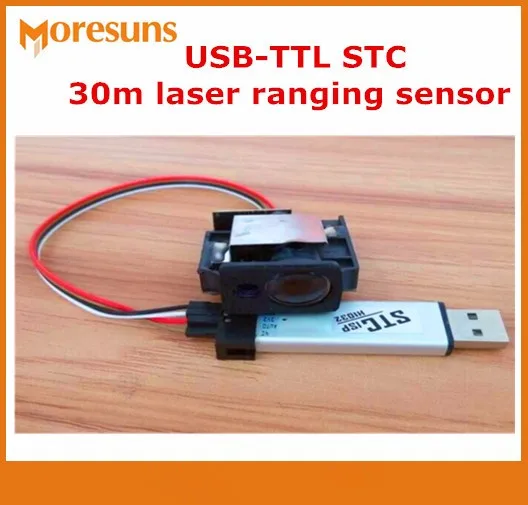 Быстрая бесплатная доставка OEM USB TTL STC 30m лазерный датчик/лазерный модуль