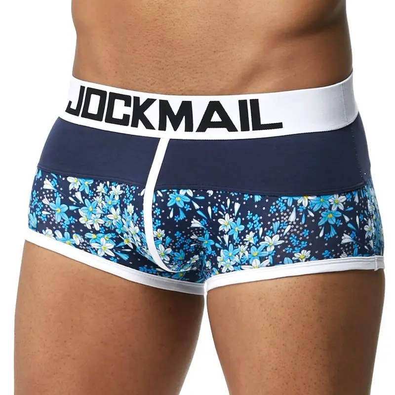 Бренд jockmail, сексуальные мужские трусы боксеры, трусы для геев, чехол для пениса, домашняя одежда для сна, высококачественные мужские трусы-боксеры, шорты для сна