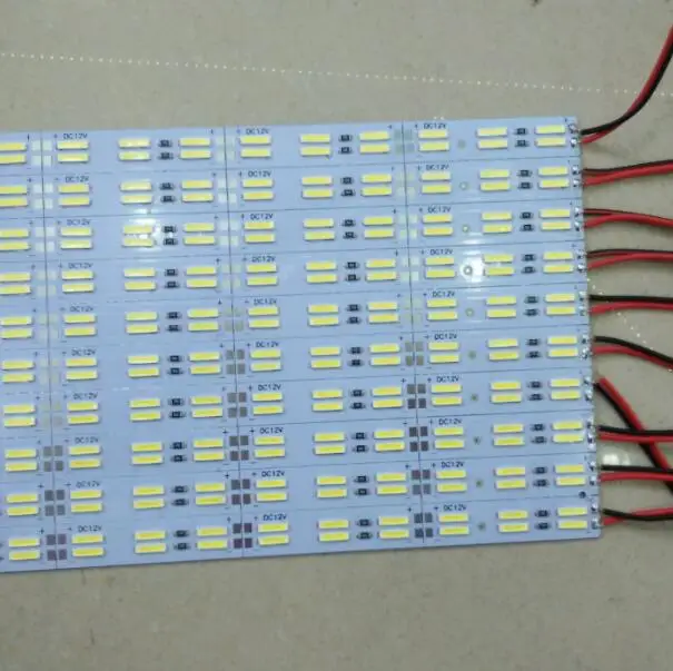 Бесплатная доставка двухрядная Светодиодная лента 8520 SMD жесткая светосветильник