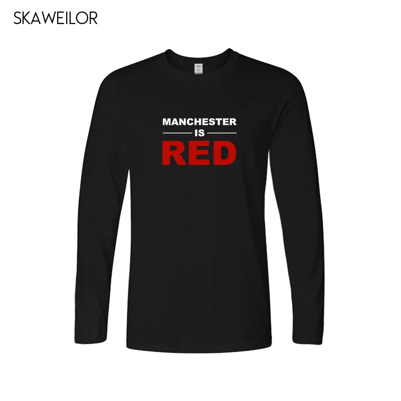 Летний стиль Великобритания красного цвета с принтом букв T рубашки мужские