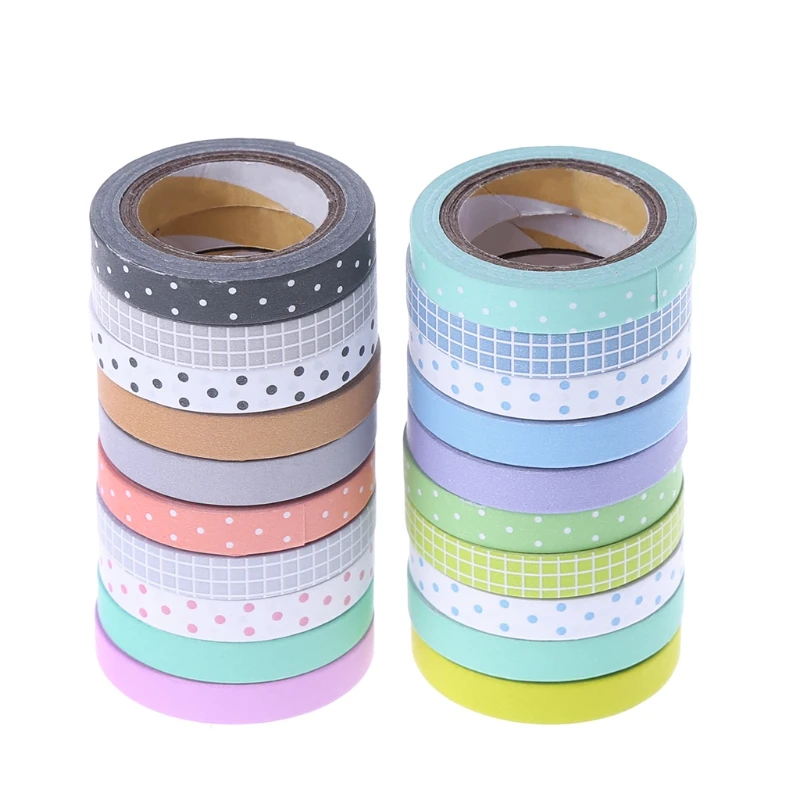 5 шт./компл. Kawaii Dot Маскировочная клейкая лента наклейка DIY самоклеящиеся