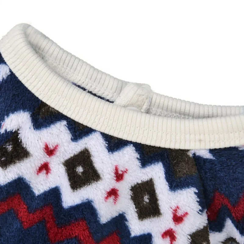 Одежда для домашних животных осенне зимний коралловый бархатный комбинезон