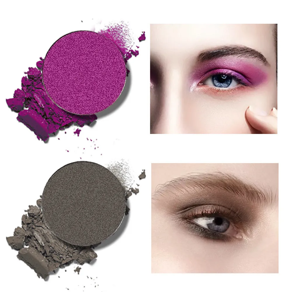 9 Colors Diamond Shimmer Glitter Eyeshadow Palette Pigment Nude Matt Metallic Smoky Powder Cosmetic Makeup maquillage |