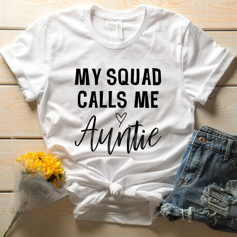 Футболка с надписью My Squad Call Me autie летняя женская модная Эстетическая футболка Tumblr