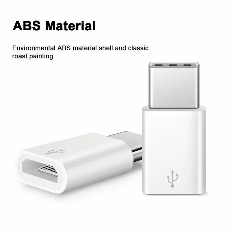 Portefeuille 3 шт. usb type C адаптер USB-C к Micro USB конвертер для Nexus 5X Xiaomi samsung Galaxy S8 Plus Oneplus 5 |