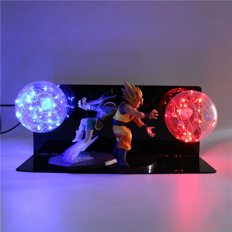 Dragon Ball Z Фигурки Гоку отец Веджета супер сайян борется вместе Kamehameha аниме
