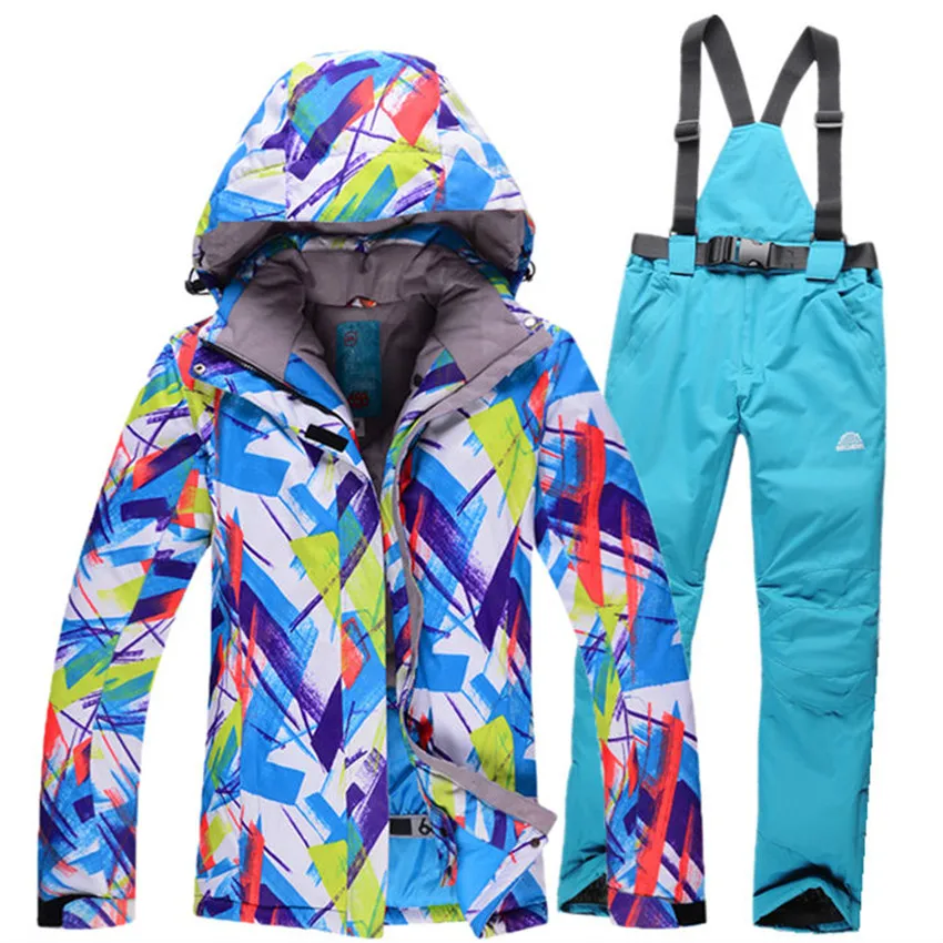 2016 Лыжный Спорт костюм снег Куртки женщин ветрозащитный дышащий Кемпинг женщины