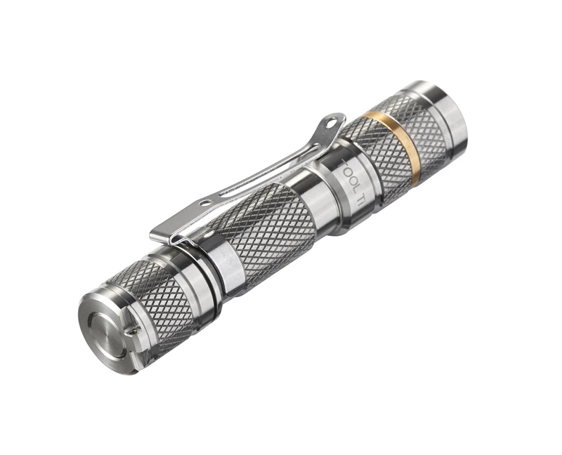 Светильник для мини вспышки CREE XP G R5 & Nichia 219BT max 110 ~ 80 люмен роскошный титановый AAA