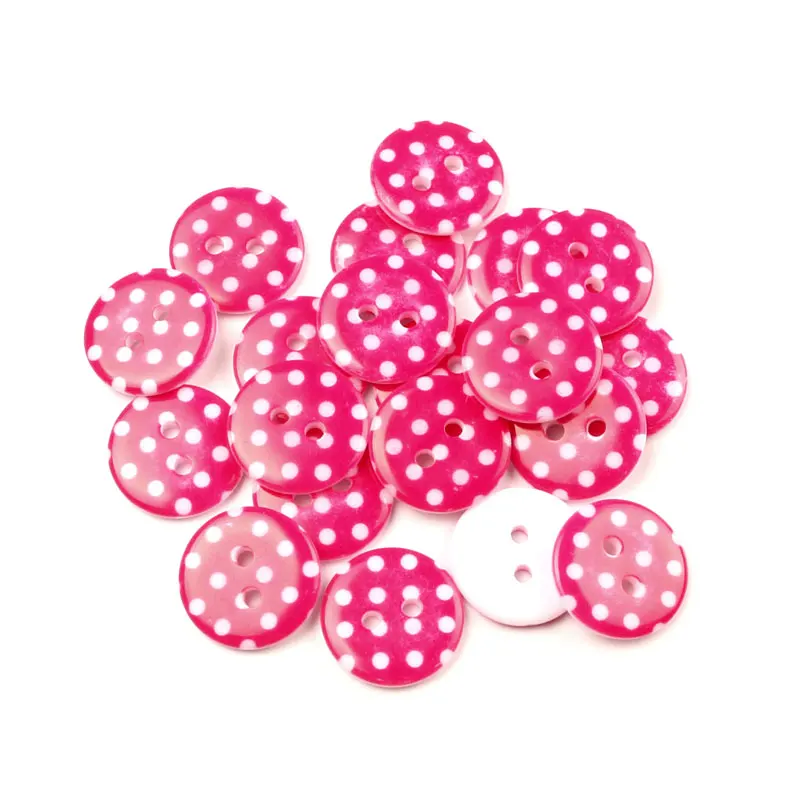 Пуговицы полимерные в горошек 50 шт.|sewing buttons|buttons for kidsbuttons buttons |