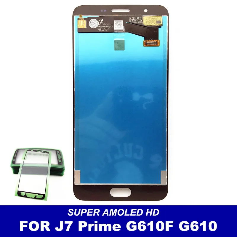 Для Samsung Galaxy J7 Prime G610 G610F ЖК дисплей сенсорный дигитайзер экран в сборе для G610K G610L