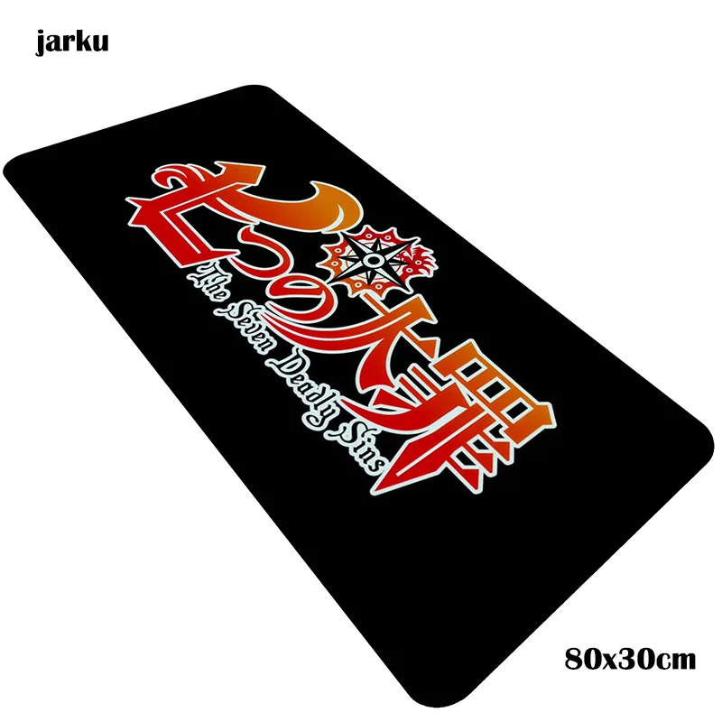 size 800x300x2mm Nanatsu no taizai коврик для мыши геймер мальчик подарок 800x300x2 мм notbook коврик для мыши игровой коврик для мыши персональный Коврик для мыши PC padmouse коврики - Цвет: size 800x300x2mm
