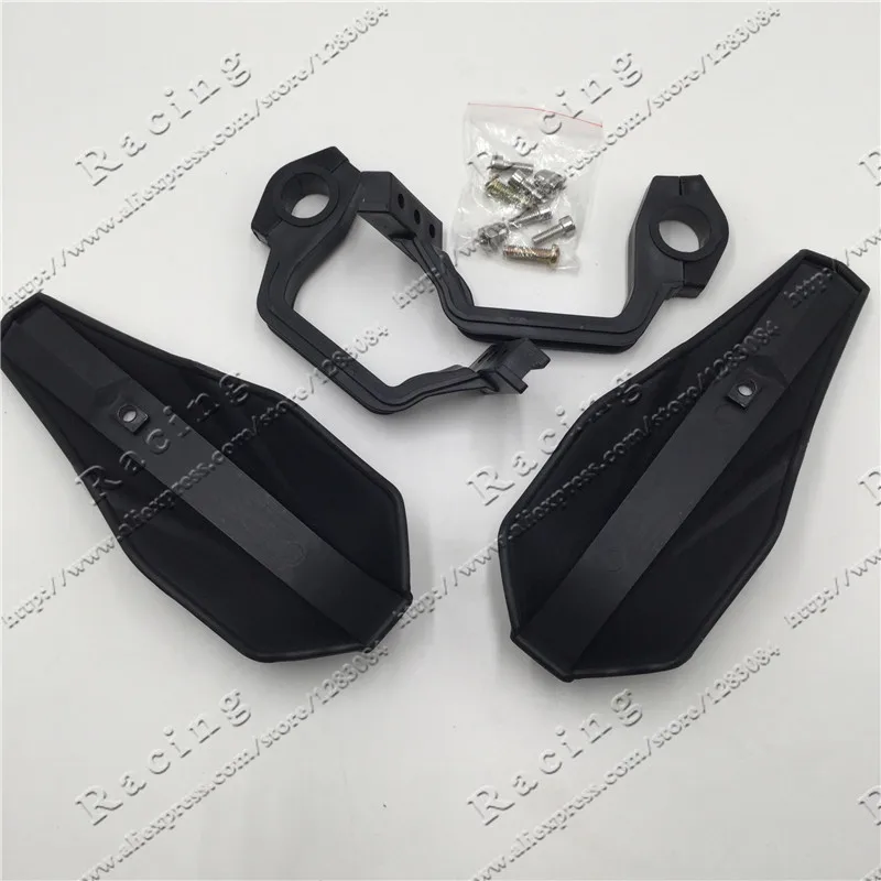 Красная пластиковая защита для рук и кисточек от грязи велосипеда уличного