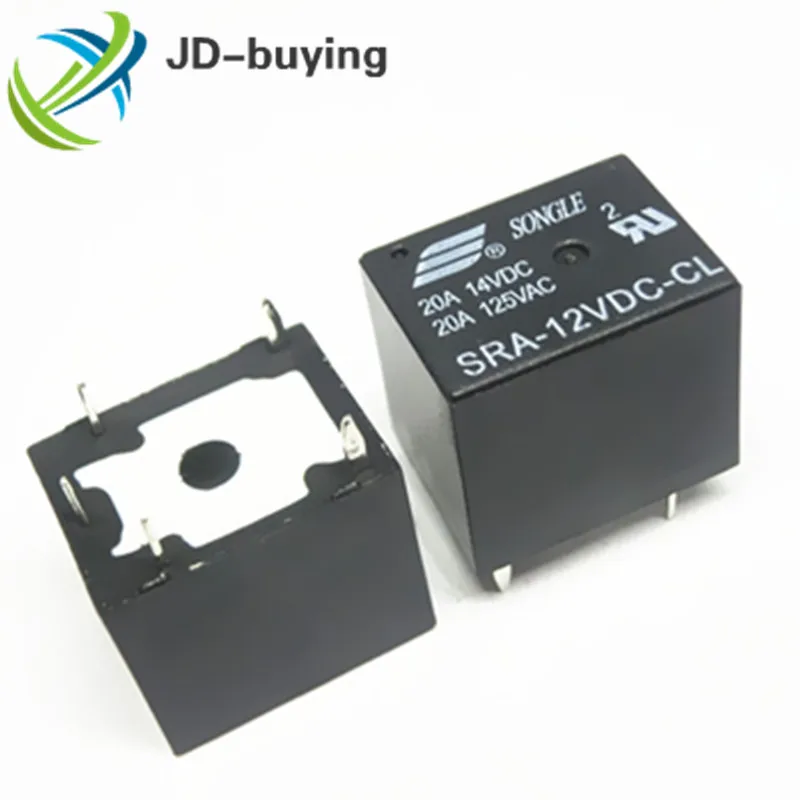100 шт./лот SRA 12VDC CL 12V 20A 5PIN T74 12VDC|Реле| |