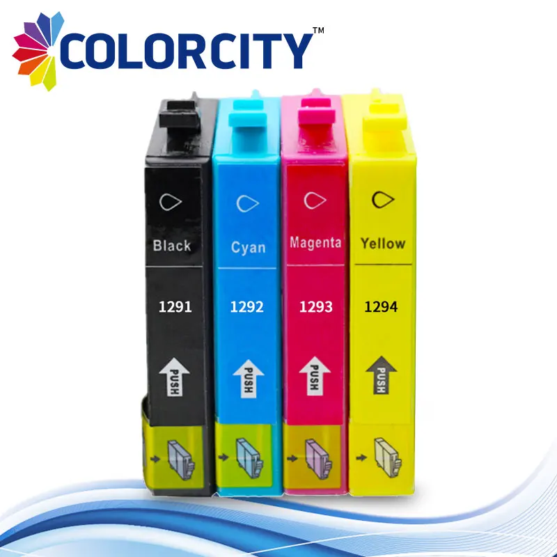 T1291 T1294 E1291 совместимый чернильный картридж для Epson Stylus SX230 SX235W SX430W SX435W SX438W SX525WD SX535WD