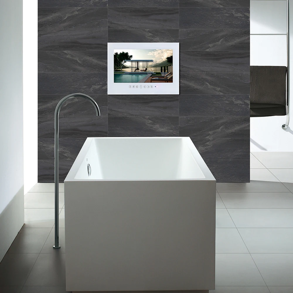 Souria 19 &quotSmart Android 9 0 белый ванная комната водостойкий светодиодный ТВ Wi Fi рекламный