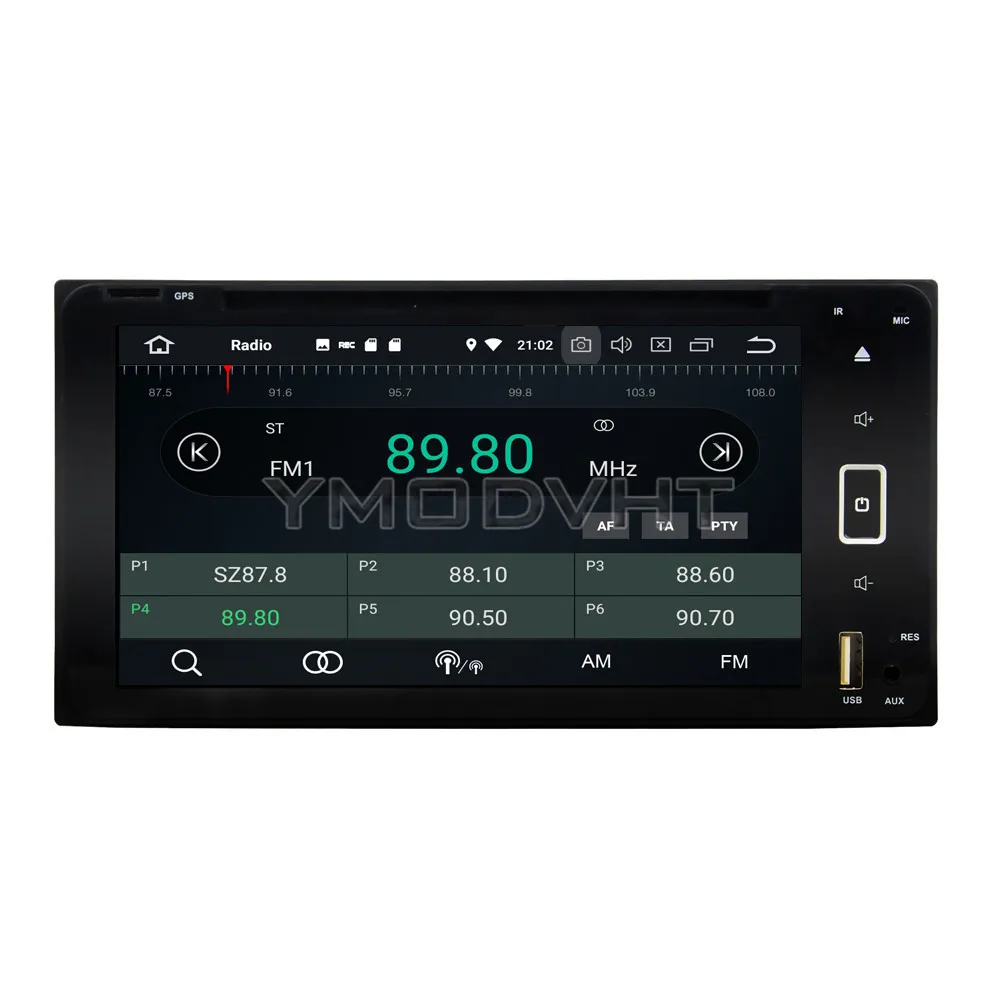 YMODVHT Android 8 0 четыре ядра 4 ГБ Автомобильный DVD Радио для TOYOTA RAV4/Hilux/Terios/Prado/Land