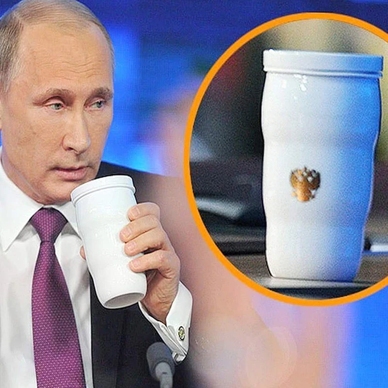 Горячая Распродажа, тот же Термокружка с Путиным, G20, для встречи с Путиным, те же кружки, чашки из нержавеющей стали, для кофе, молока, чашки для дома, офиса, вечерние