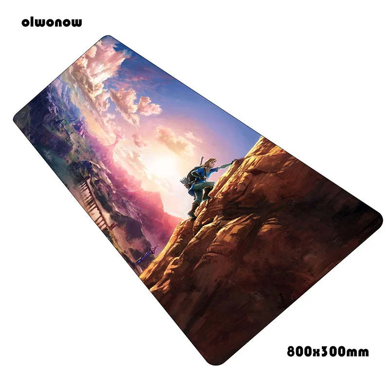 Size 800x300x2mm Zelda Коврик для мыши 800x300x2 мм коврики горячие продажи компьютерная мышь коврик игровые аксессуары милые большие игровые коврики и чехлы игры pc gamer - Цвет: Size 800x300x2mm